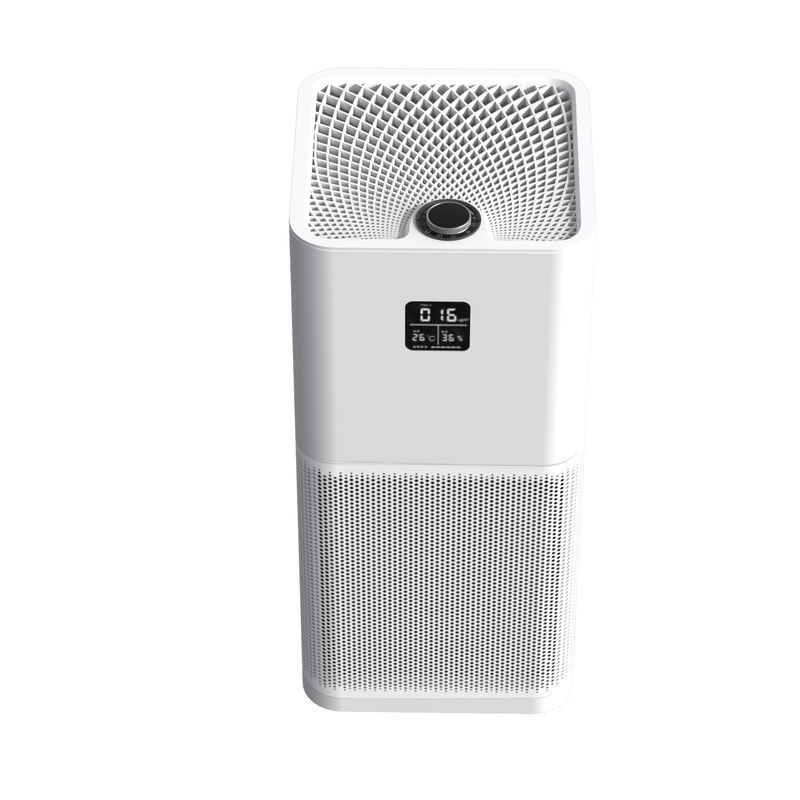 China 650m³/H Small Air Purifier For Office With LED Display Air Quality Sensor factory