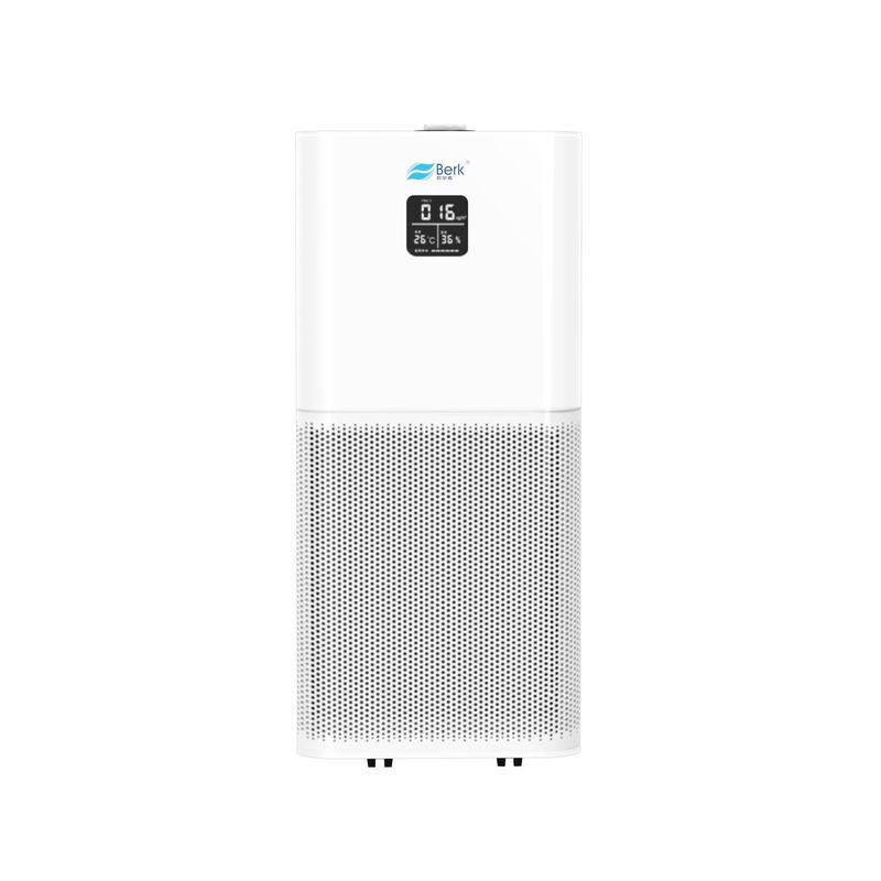 ประเทศจีน เครื่องทําความสะอาดอากาศ HEPA ที่ยืนพร้อมเซ็นเซอร์อนุภาค 650 M3/H CADR โรงงาน